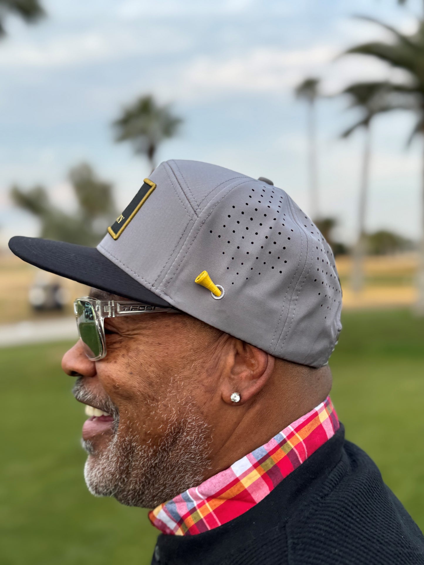 Crown Jewel Bogey Hat grey/black ( Ball Marker included)