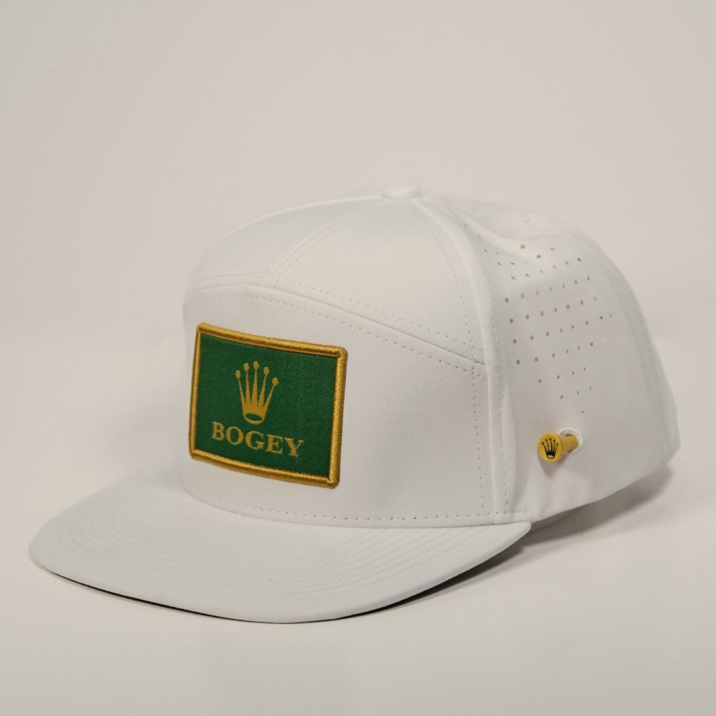 Crown Jewel BOGEY Hat White ( including ballmarker)