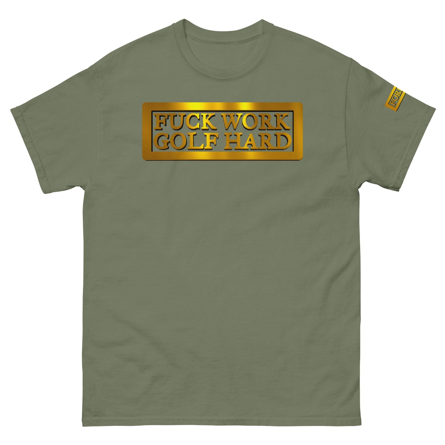 F*** Work Golf Hard tee