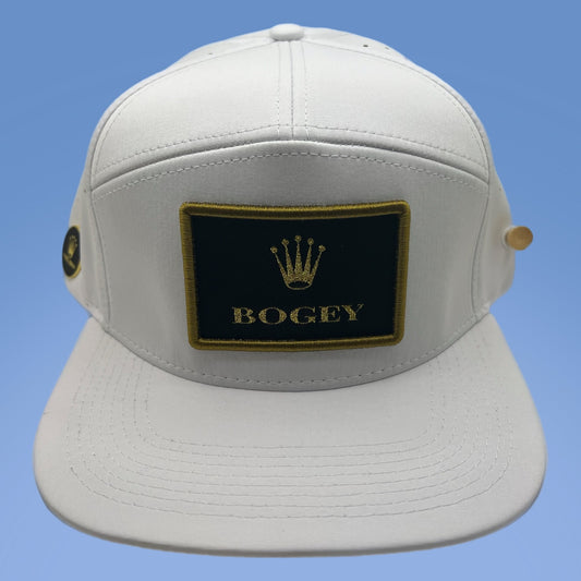Crown Jewel BOGEY Hat White ( including ballmarker)
