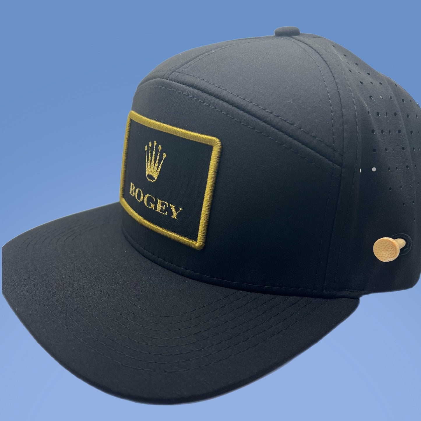 Crown Jewel Bogey Hat  Black (including ball marker)