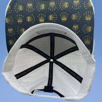 Crown Jewel BOGEY Hat White ( including ballmarker)