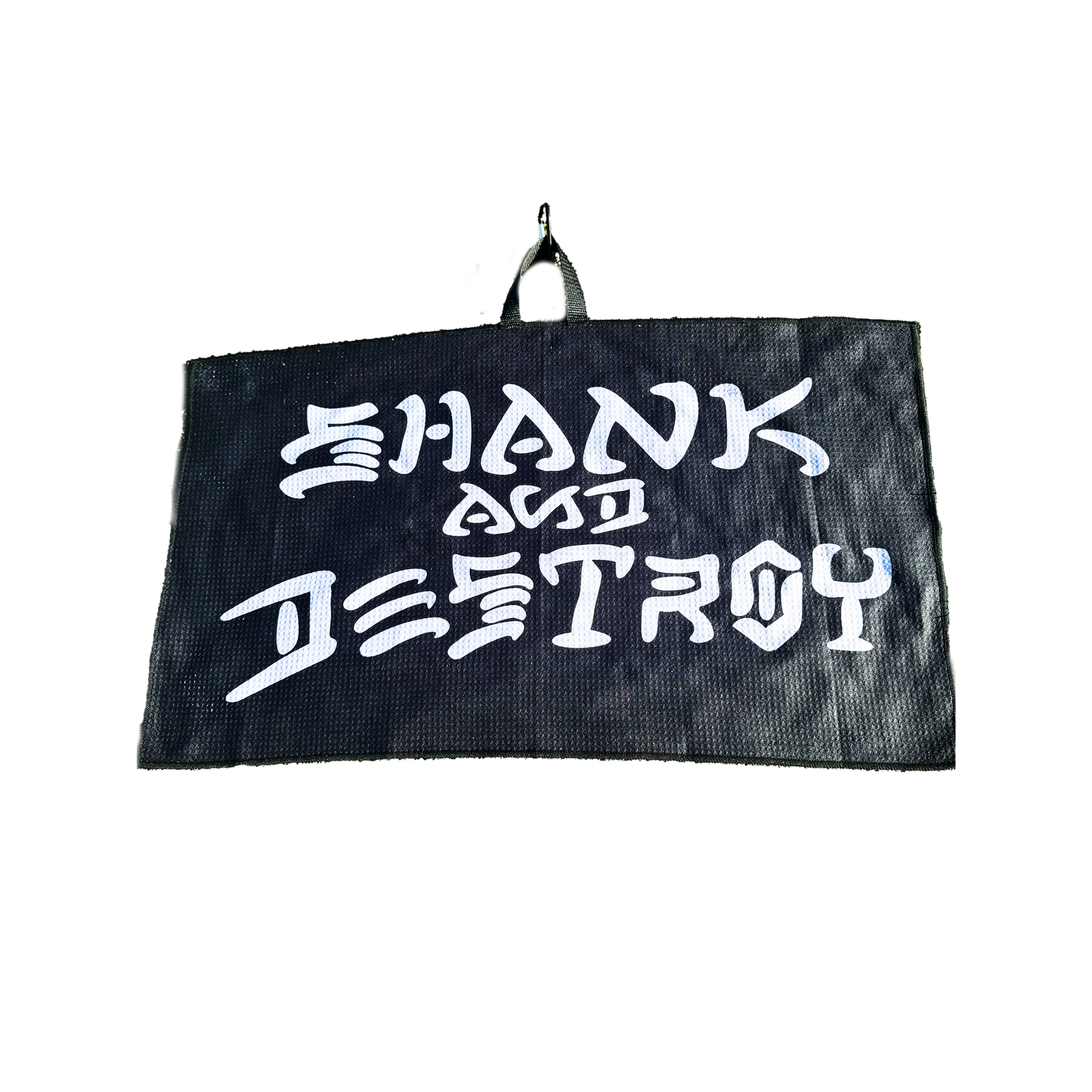 Shank and Destroy micro fiber golf towel