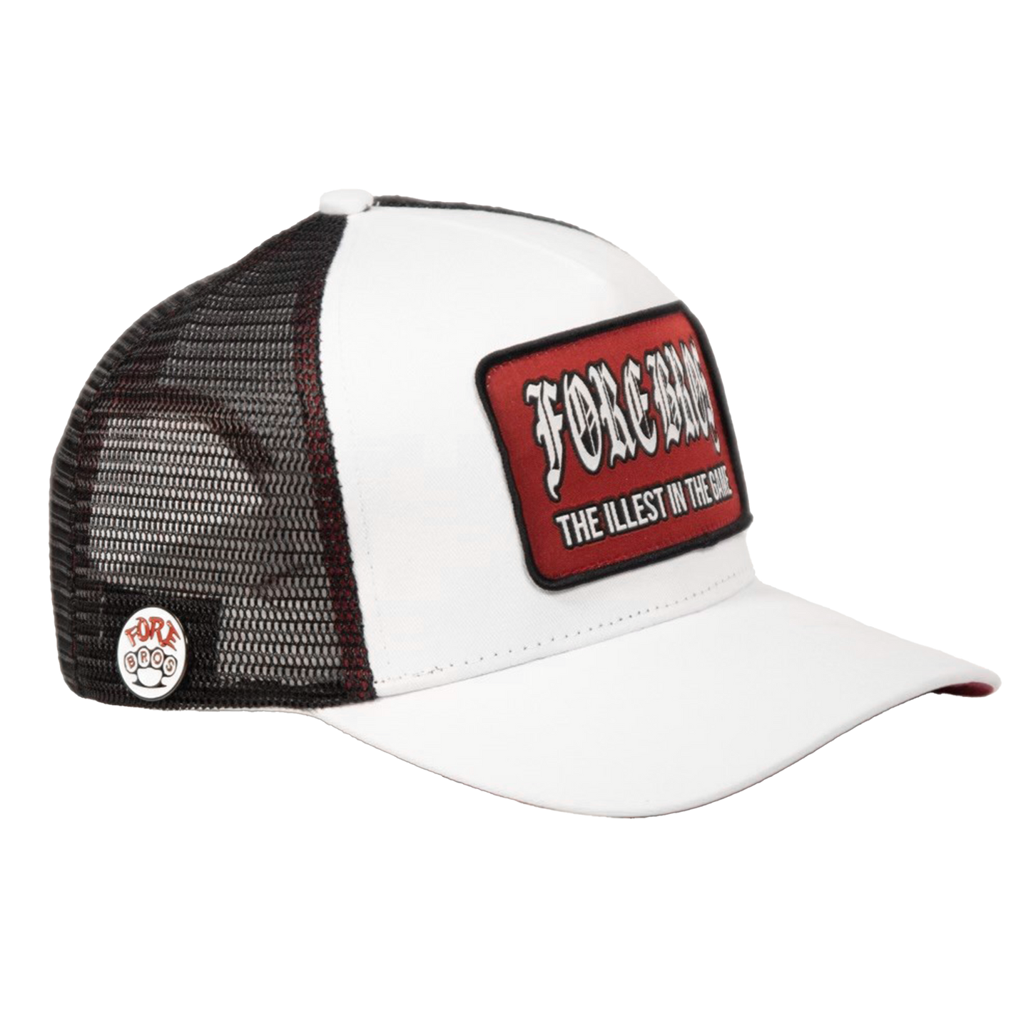 FORE BROS ILLEST TRUCKER HAT (WHITE) including ball marker