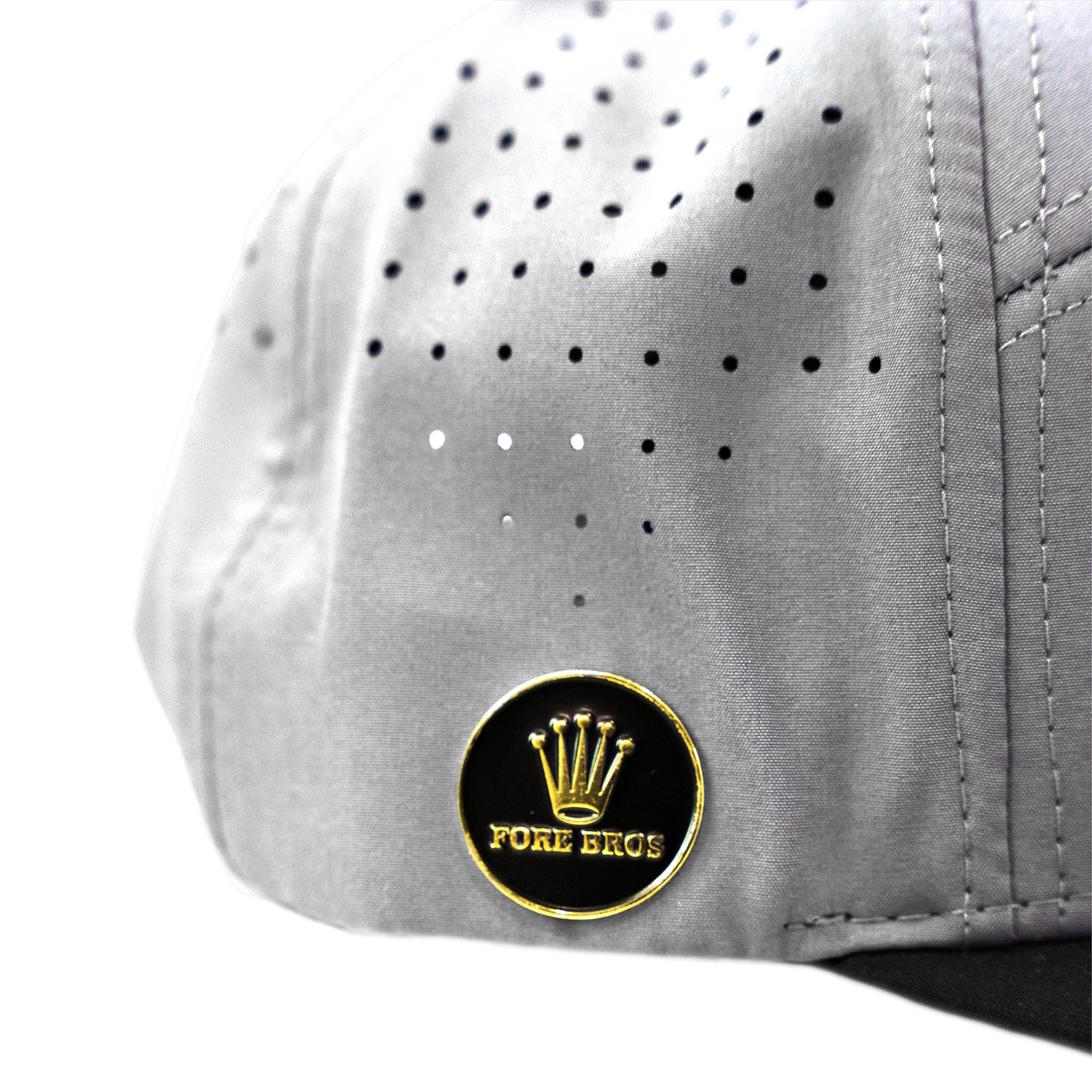 Crown Jewel Bogey Hat grey/black ( Ball Marker included)