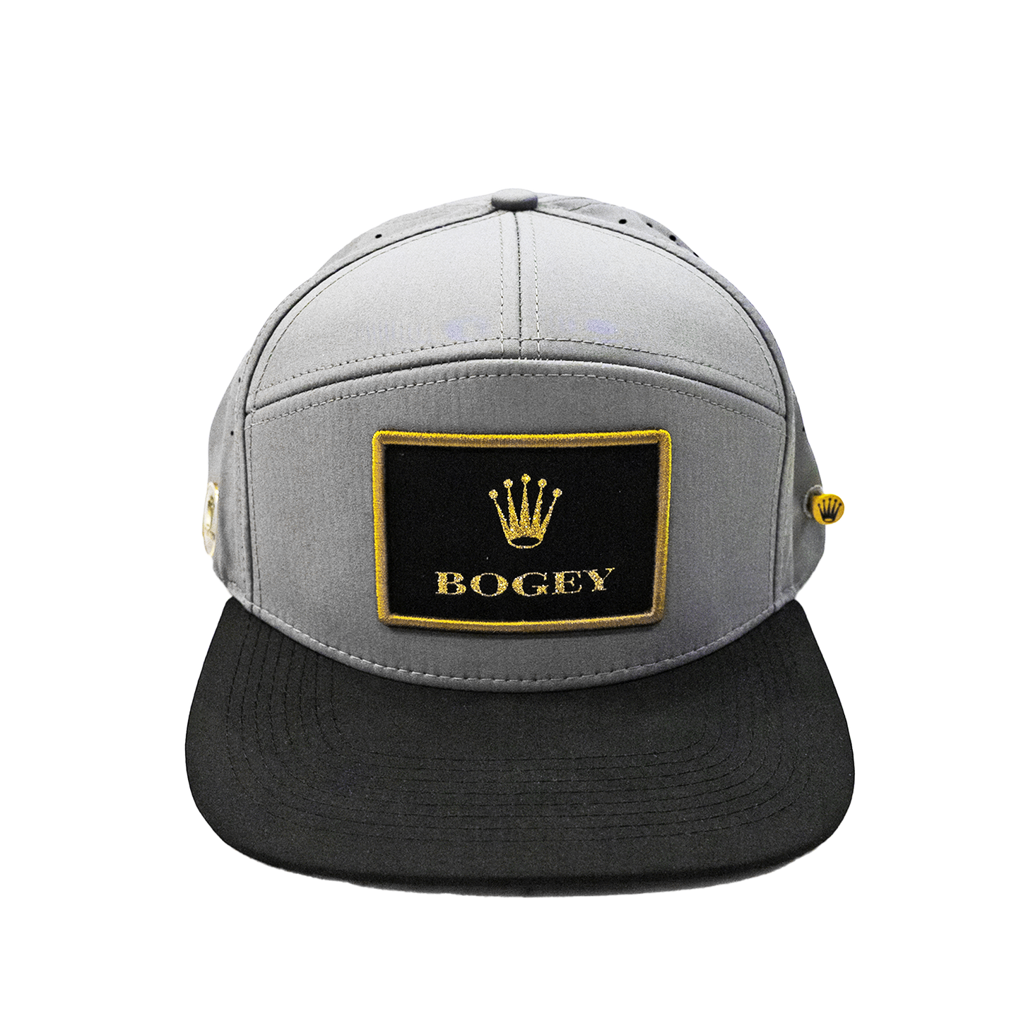 Crown Jewel Bogey Hat grey/black ( Ball Marker included)