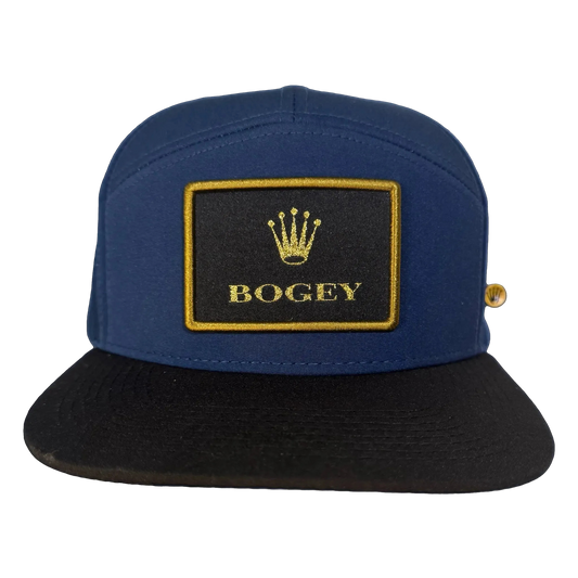 CROWN JEWEL BOGEY HAT Blue/Black (Ball Marker included)