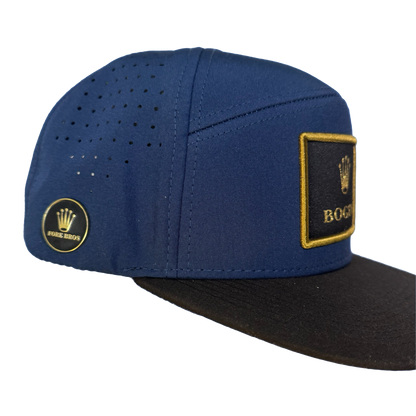 CROWN JEWEL BOGEY HAT Blue/Black (Ball Marker included)