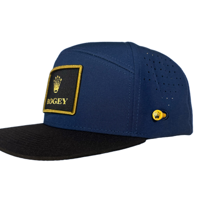 CROWN JEWEL BOGEY HAT Blue/Black (Ball Marker included)