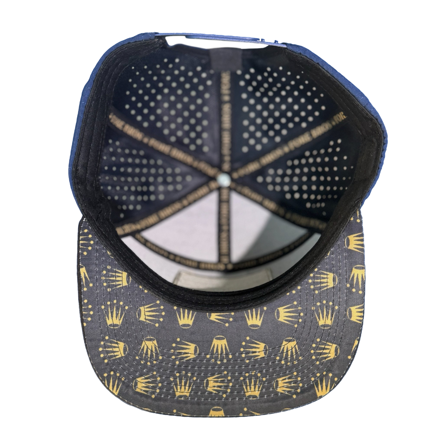 CROWN JEWEL BOGEY HAT Blue/Black (Ball Marker included)