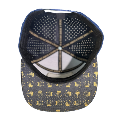 CROWN JEWEL BOGEY HAT Blue/Black (Ball Marker included)
