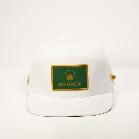 Crown Jewel BOGEY Hat White ( including ballmarker)