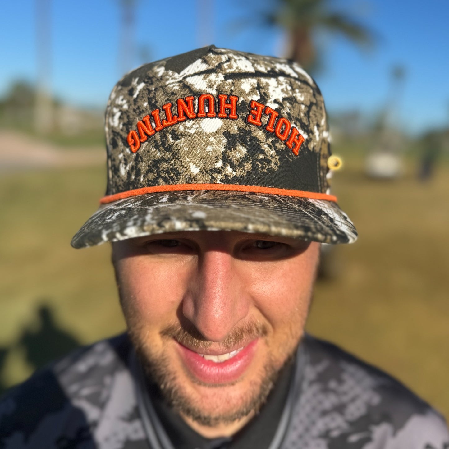 Hole Hunting Real tree hat ( Ball Marker Included)