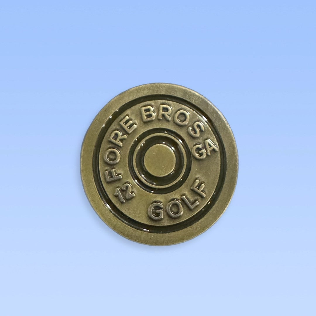 FORE BROS GOLF 12 GAUGE BALL MARKER