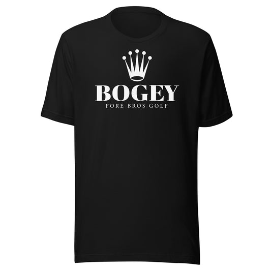 Bogey Black Unisex t-shirt