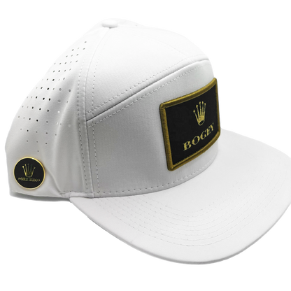 Crown Jewel BOGEY Hat White ( including ballmarker)