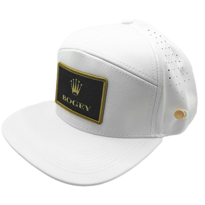 Crown Jewel BOGEY Hat White ( including ballmarker)