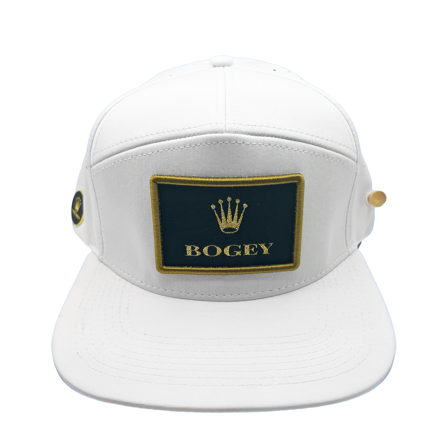 Crown Jewel BOGEY Hat White ( including ballmarker)