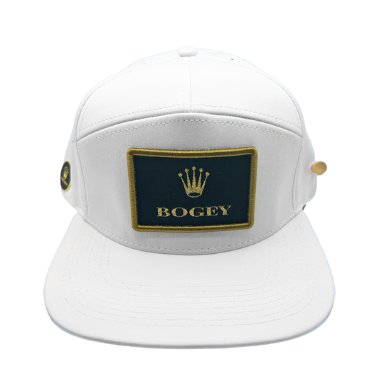 Crown Jewel BOGEY Hat White ( including ballmarker)